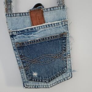 Abercrombie & Fitch Blue Denim Bag